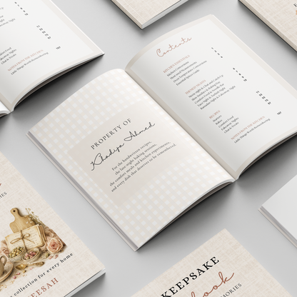 The Keepsake Cookbook